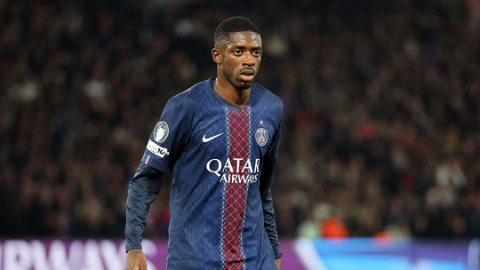 Ganhador do Fifa The Best, Dembélé é dúvida no PSG para a final contra o Flamengo