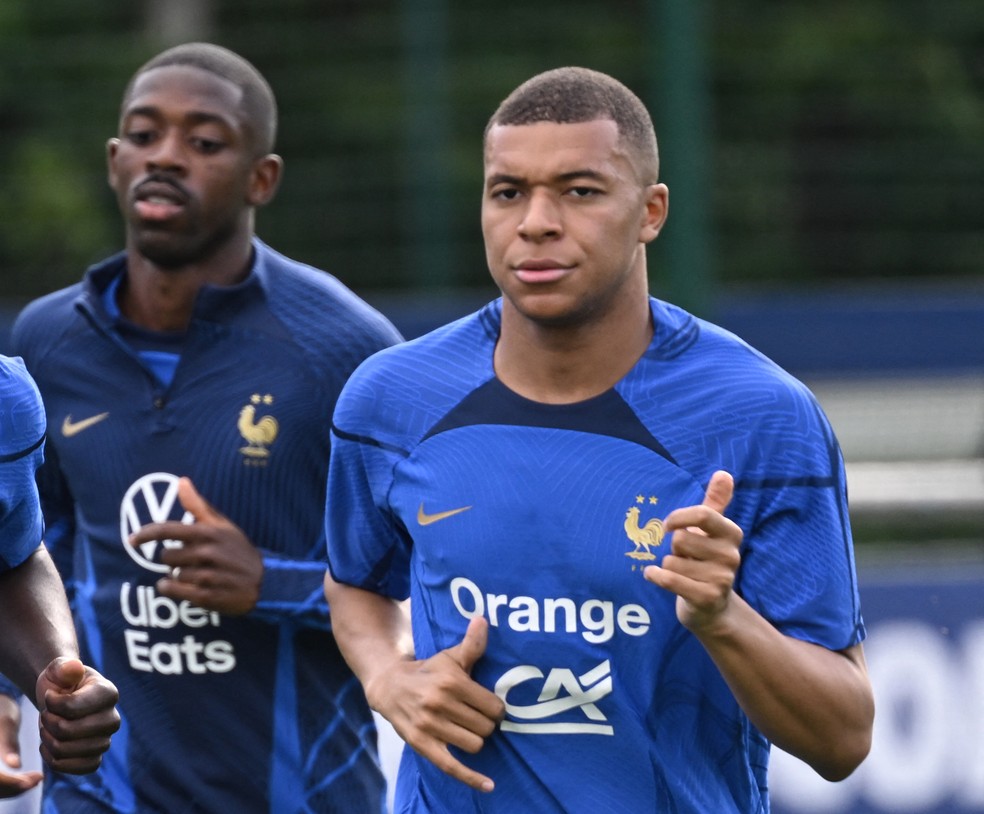 Dembelé é possível reposição a Mbappé no Paris Saint-Germain — Foto: AFP