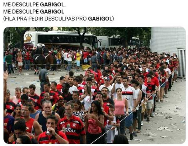 Torcida do Flamengo reage com entusiasmo nas redes sociais após atuação de Gabigol