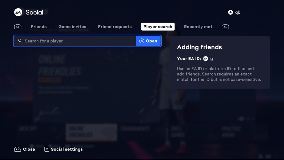 FIFA 23: como adicionar amigo no sistema de crossplay, fifa