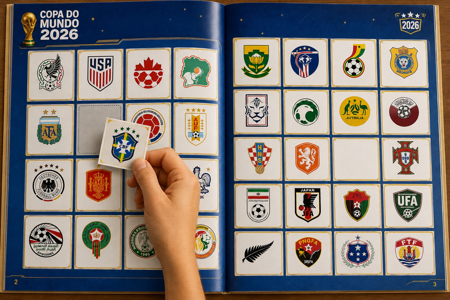 Cover image for Escolhemos os escudos mais bonitos da Copa! Veja o ranking