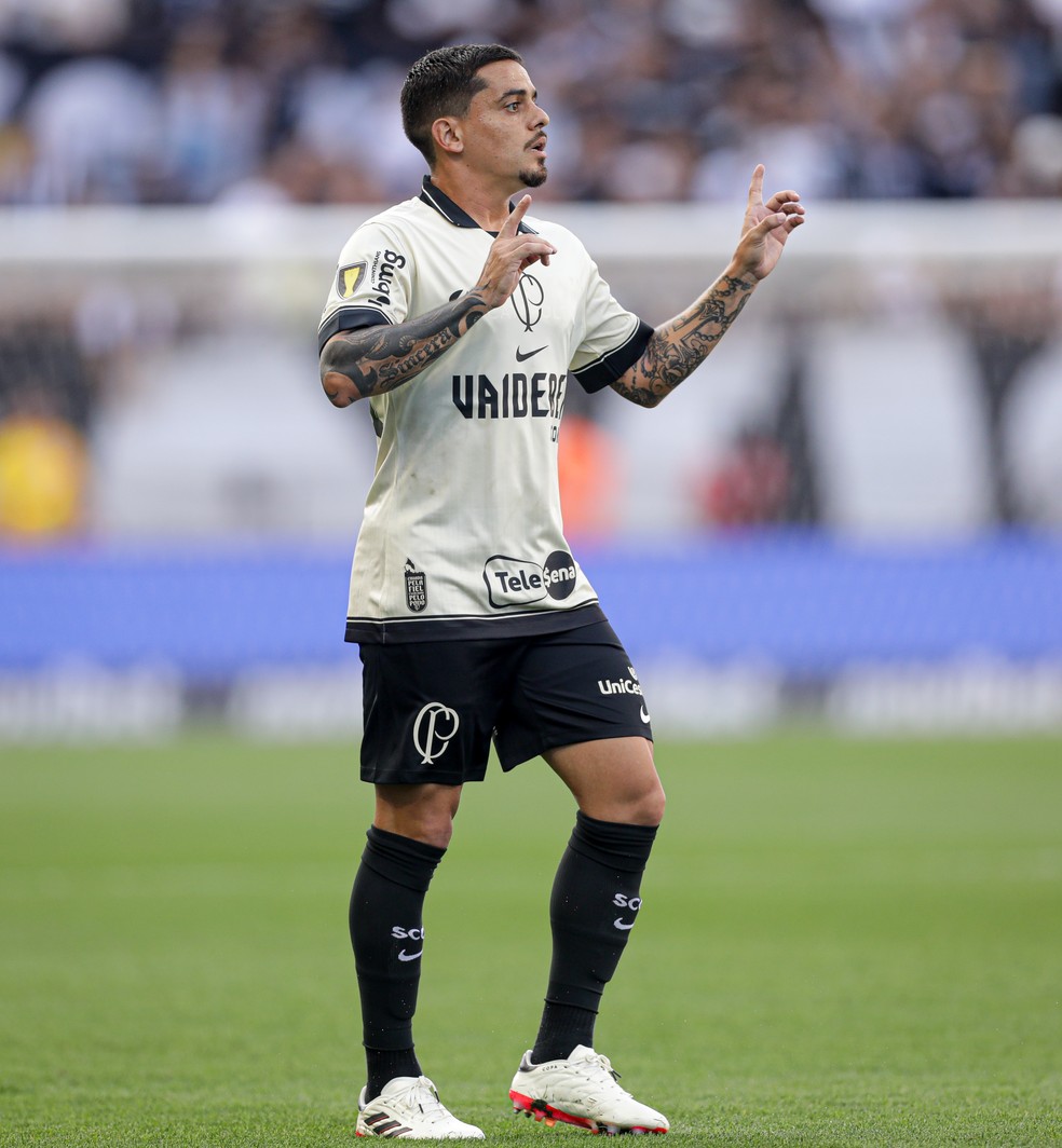 Fagner começa 2024 em alta no quesito das assistências no Corinthians — Foto: Rodrigo Coca/Ag. Corinthians