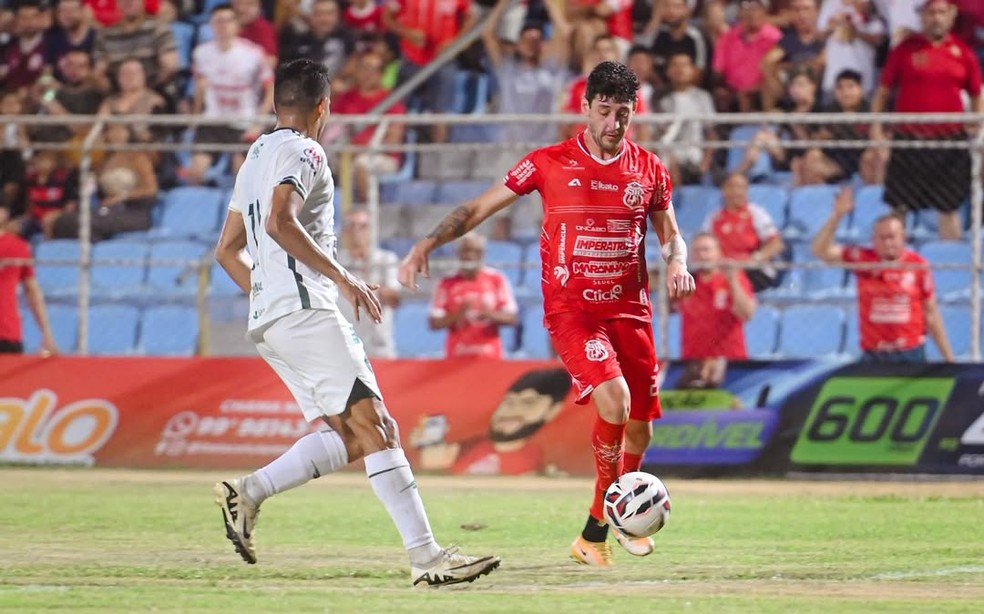Imperatriz e Manaus pelo mata-mata da Série D do Campeonato Brasileiro — Foto: Gabriel Dias / Imperatriz