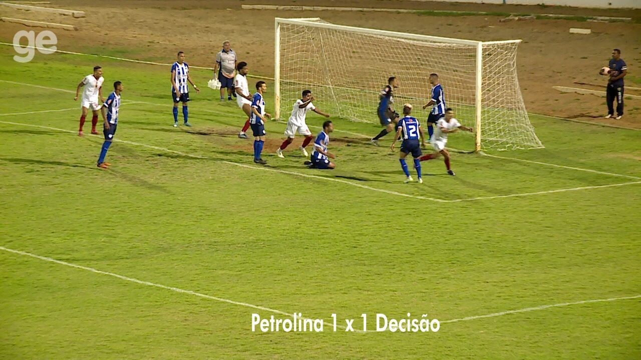 Petrolina e Decisão empatam e briga no grupo A segue equilibrada | Ge