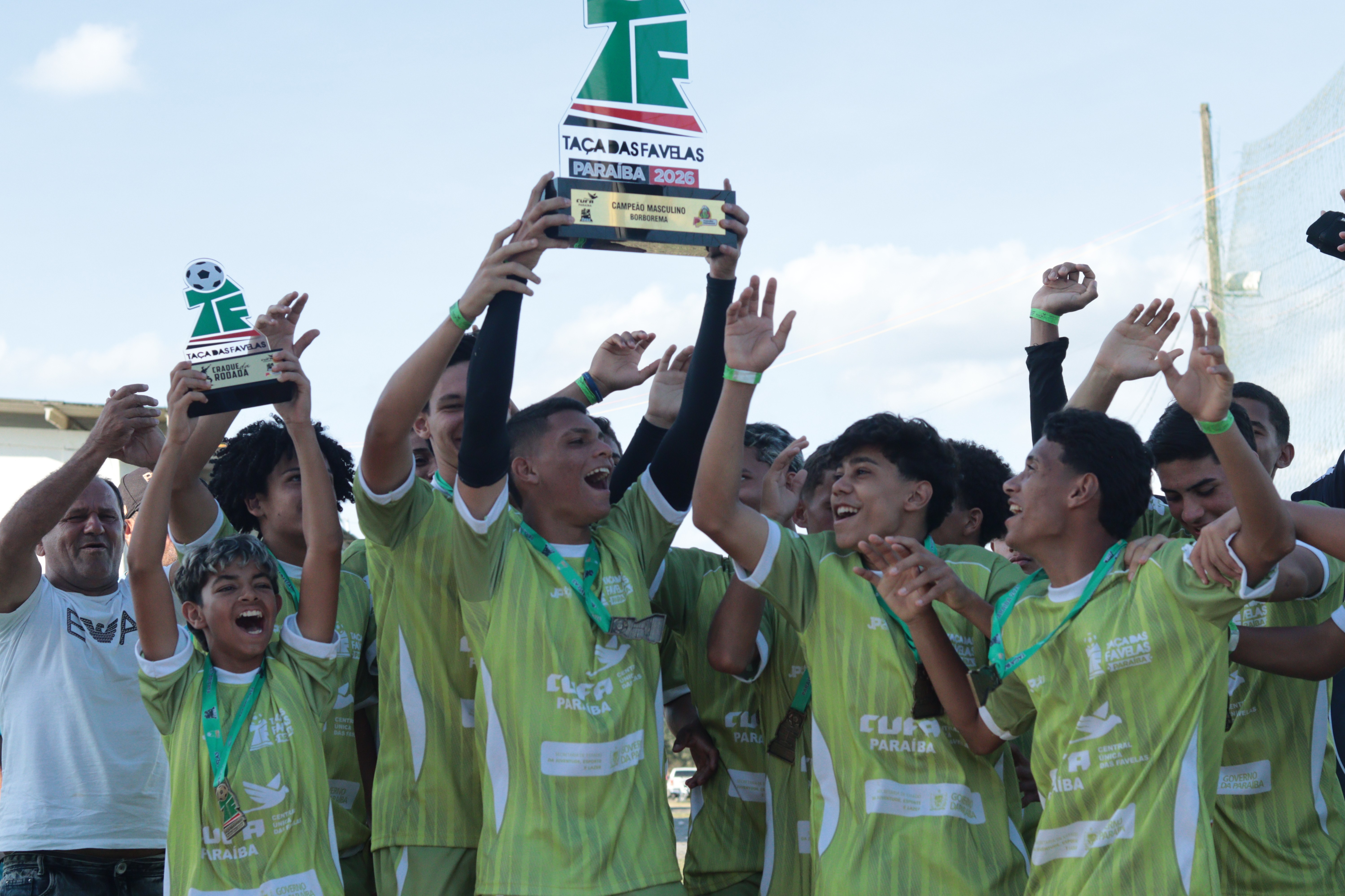 Taça das Favelas PB 2026: José Pinheiro domina a etapa Borborema e conquista dois títulos