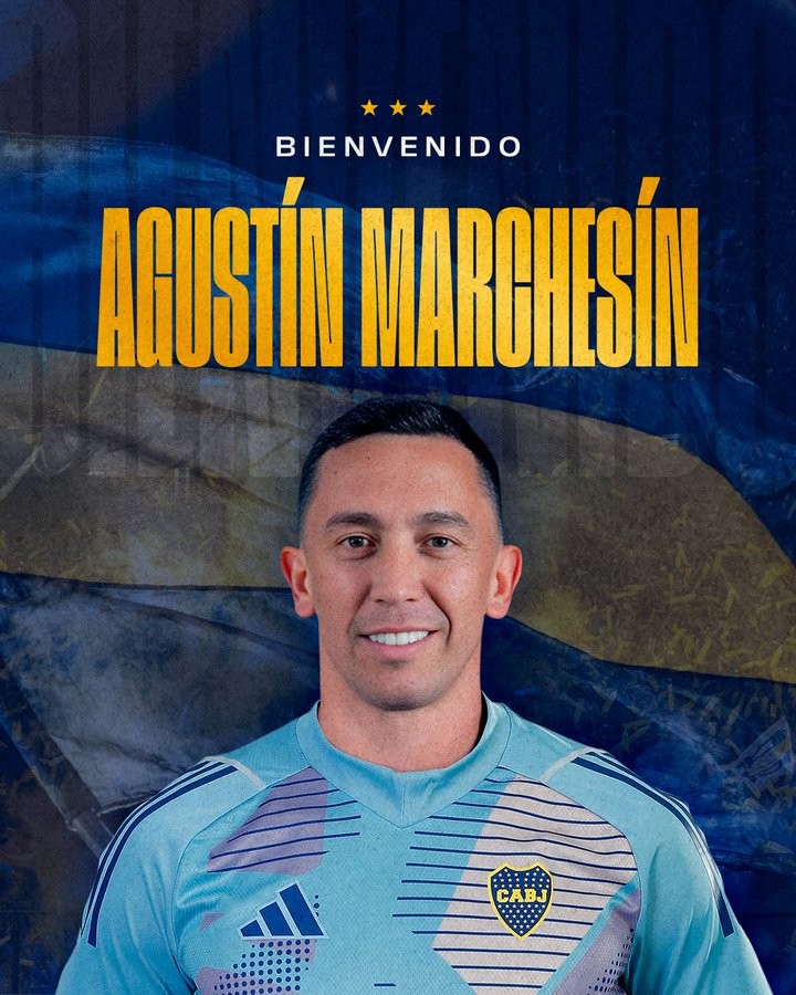Boca Juniors anuncia contratação do goleiro Marchesín, ex-Grêmio