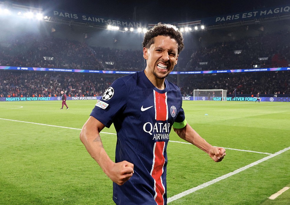 Paris Saint-Germain volta a disputa uma final de Liga dos Campeões, cinco anos depois — Foto: Getty Images