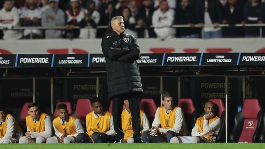 Desempenho de Crespo no São Paulo despenca em relação à primeira passagem; veja números - Foto: (Rubens Chiri/saopaulofc)