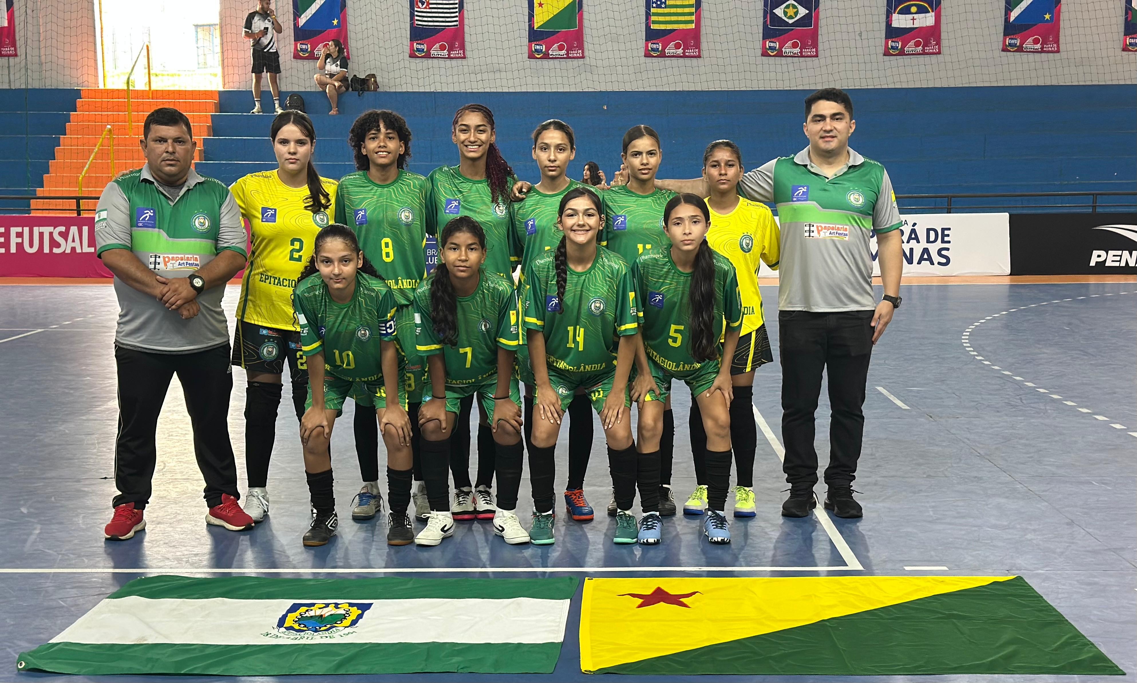 Técnico vê "abismo estrutural" na Taça Brasil Feminina, mas celebra participação do Epitaciolândia