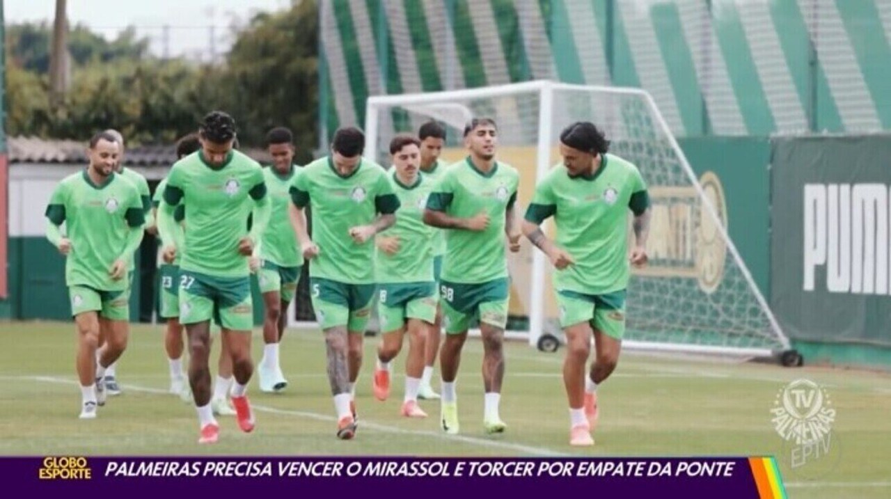 Abel comanda último treino do Palmeiras antes de jogo decisivo no Paulistão