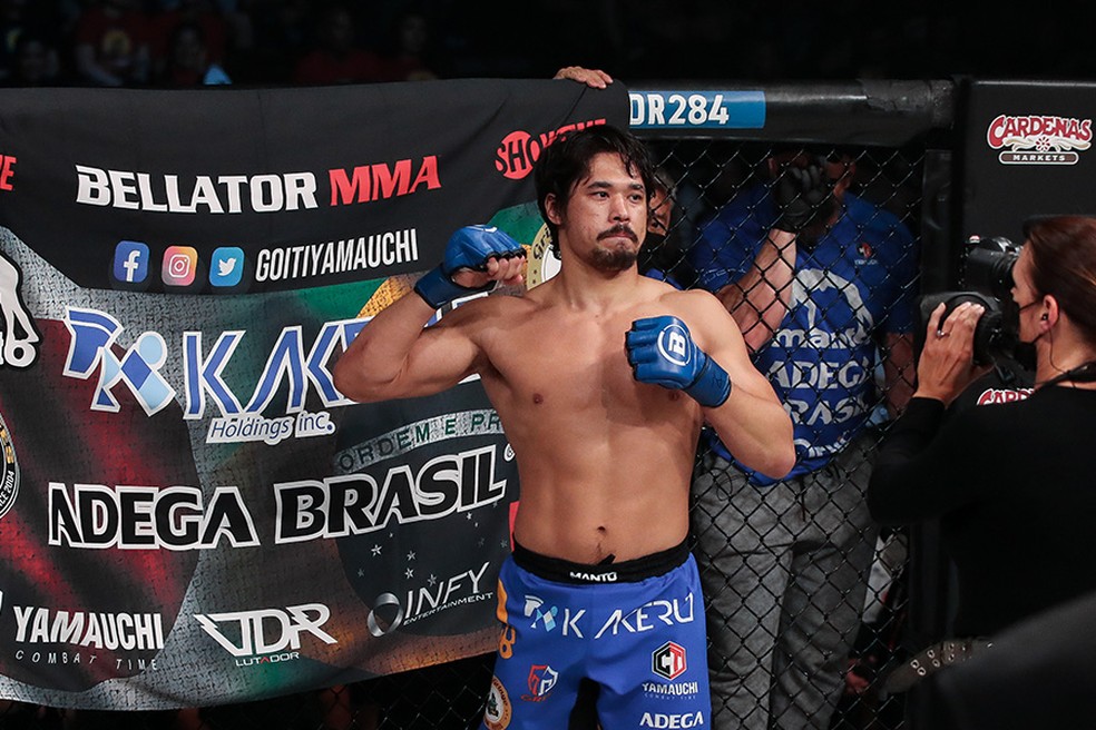 Goiti Yamauchi no Bellator — Foto: Lucas Noonan/Bellator MMA