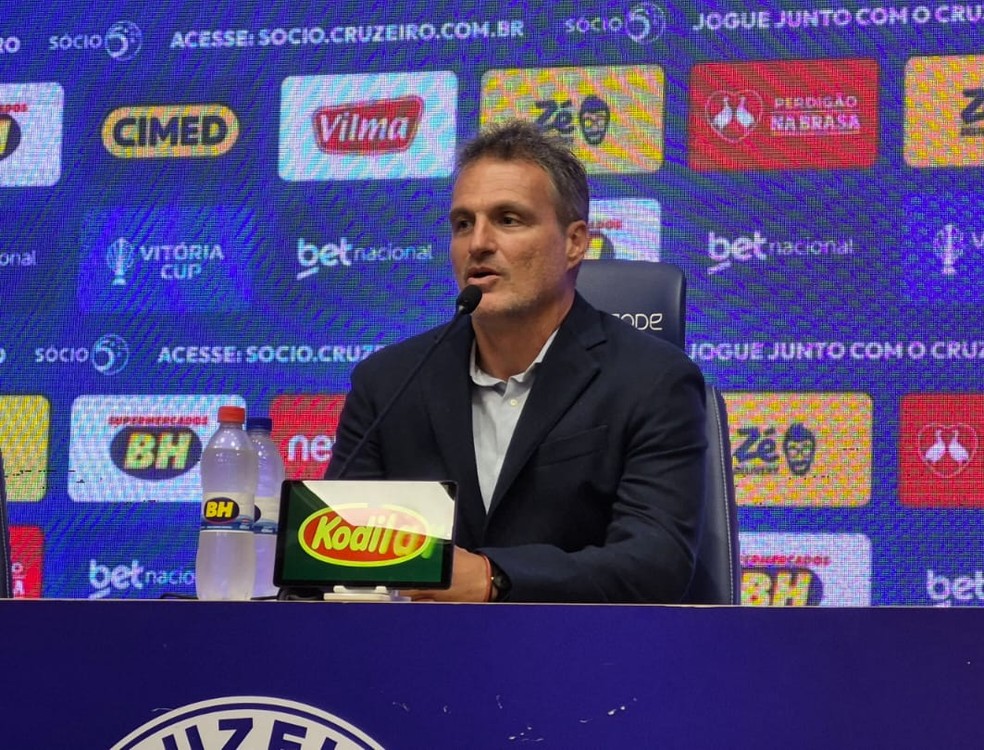 Bruno Spindel, diretor de futebol do Cruzeiro — Foto: Danny Paiva