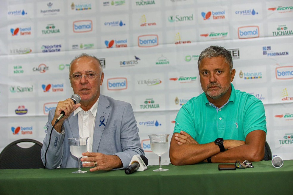 Manaus divulgou que a apresentação do elenco para 2025 será no dia 16 de dezembro — Foto: Ismael Monteiro
