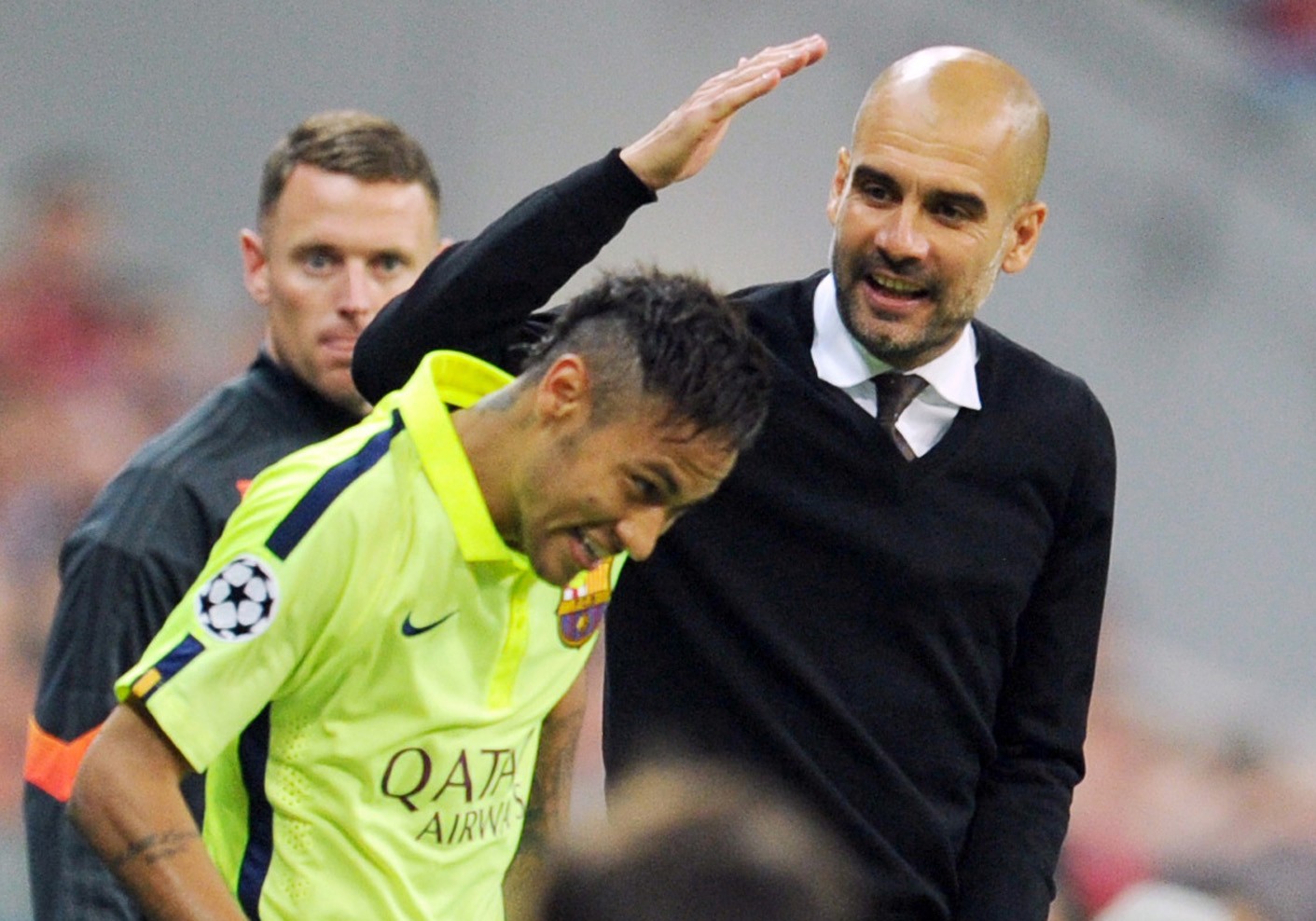 Guardiola diz que gostaria de ter jogado com Neymar