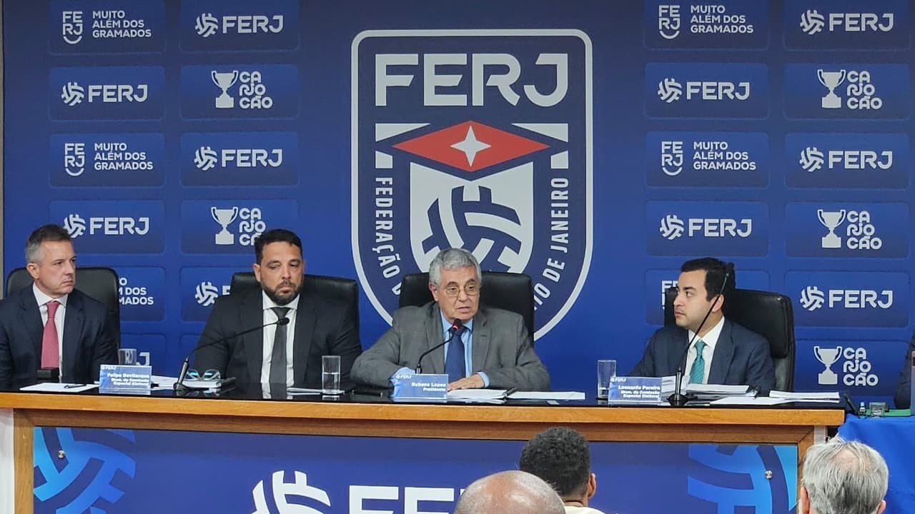 Rubens Lopes é reeleito na FERJ e garantirá comando do futebol carioca até 2031