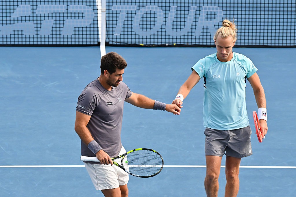 Rafa Matos e Orlando Luz vencem Nys e Roger-Vasselin e chegam à final do Masters 1000 de Cincinnati