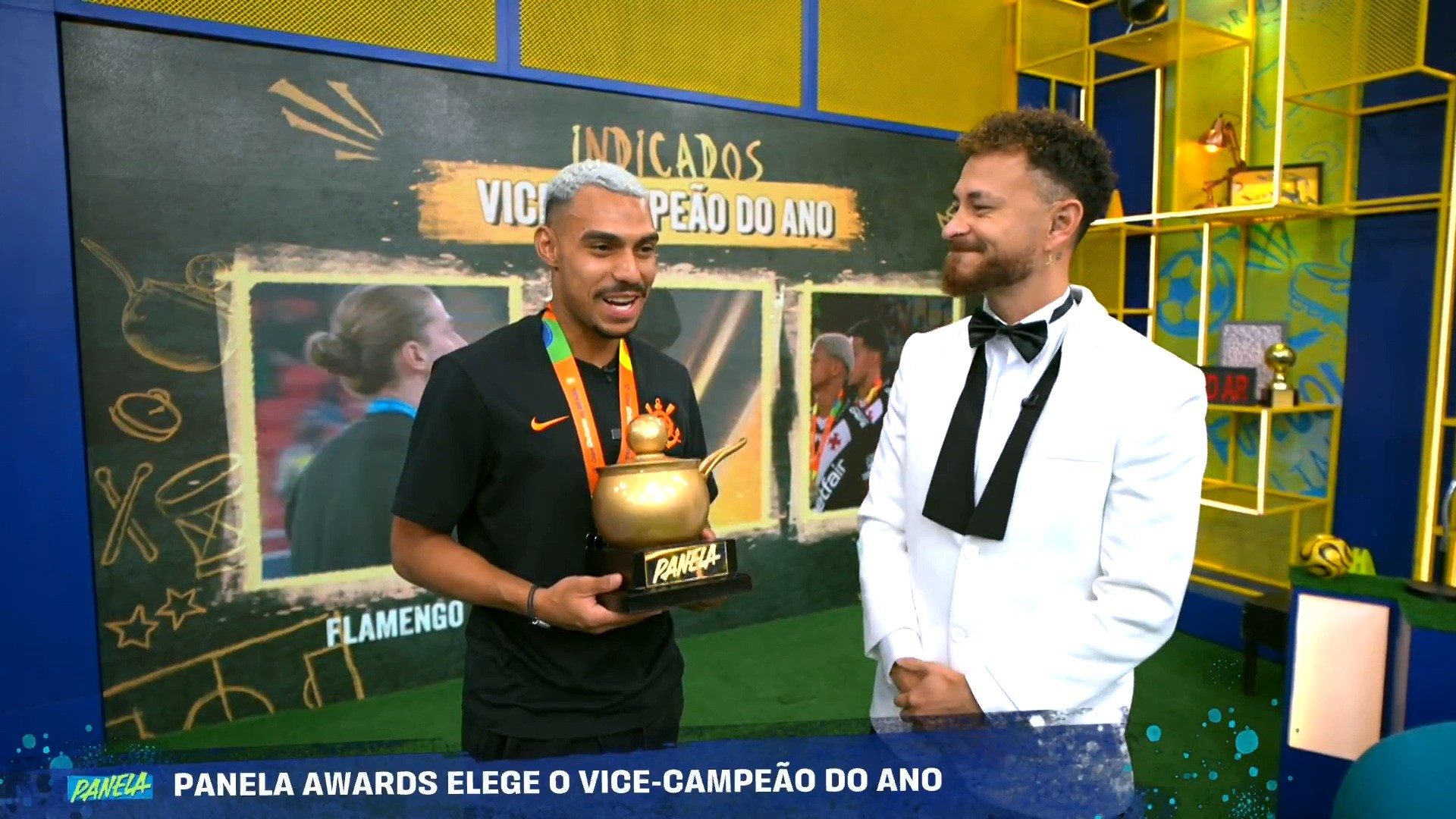 Matheuzinho provoca Palmeiras sobre 