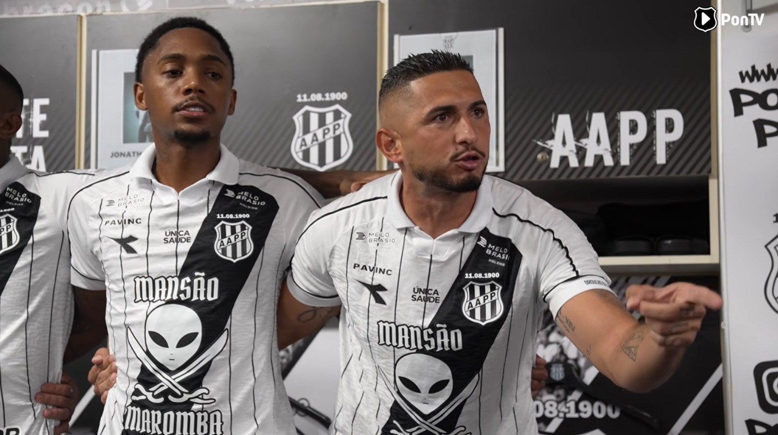 "Vamos reivindicar, mas ali dentro é ser guerreiro": vídeo mostra pacto do elenco da Ponte