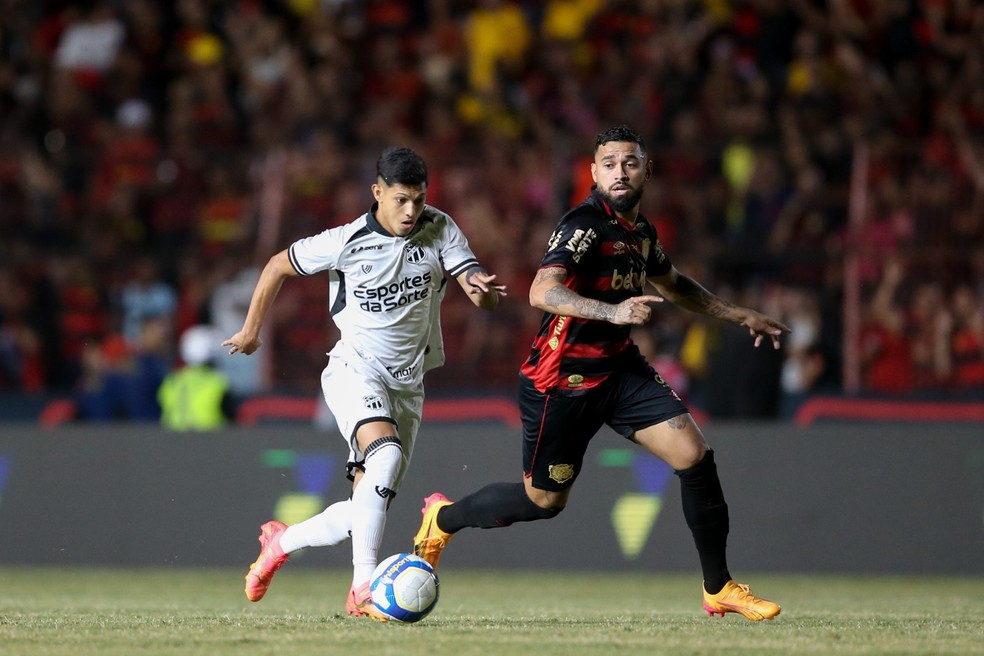 Sport e Ceará subiram juntos da Série B, e agora vão formar o bloco de cinco nordestinos em ação no Brasileirão de 2025 — Foto: Marlon Costa/Pernambuco Press