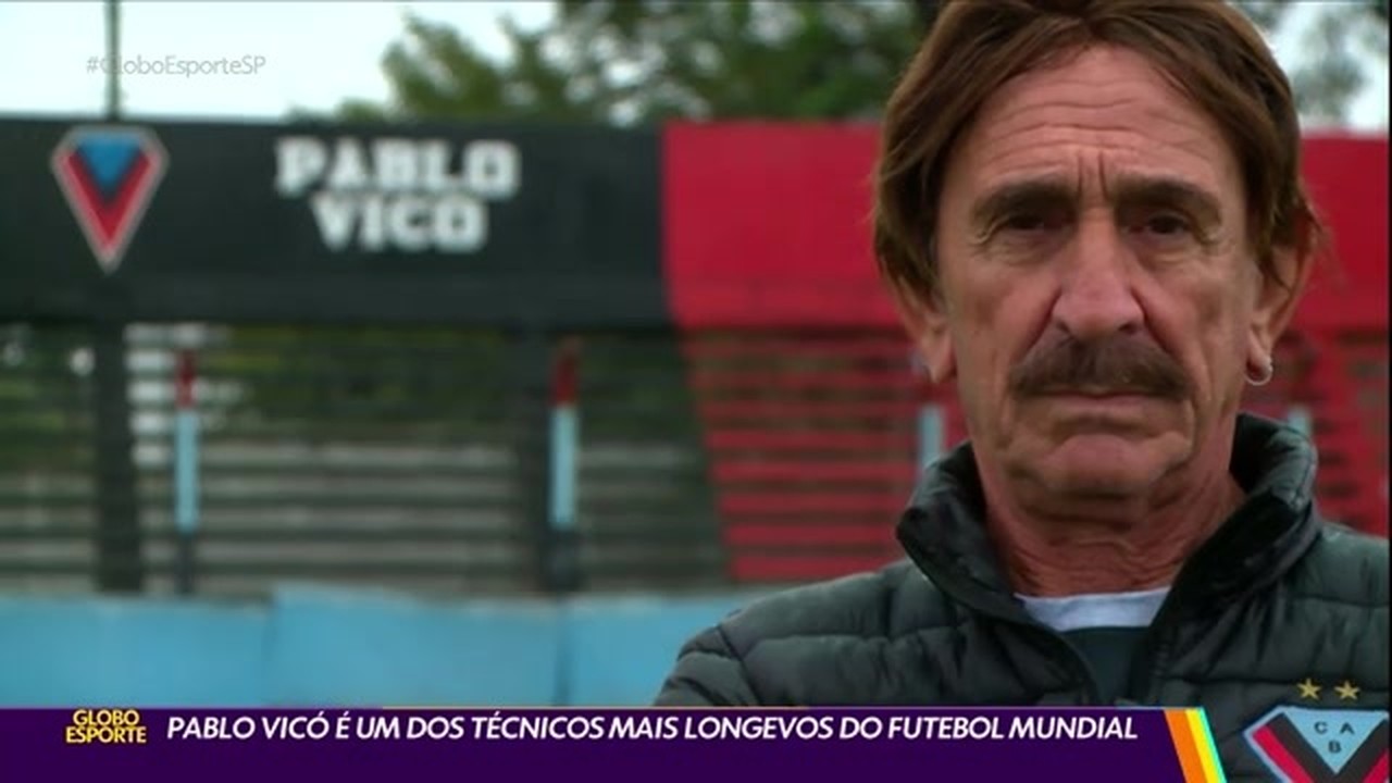 Pablo Vicó é um dos técnicos mais longevos do futebol mundial