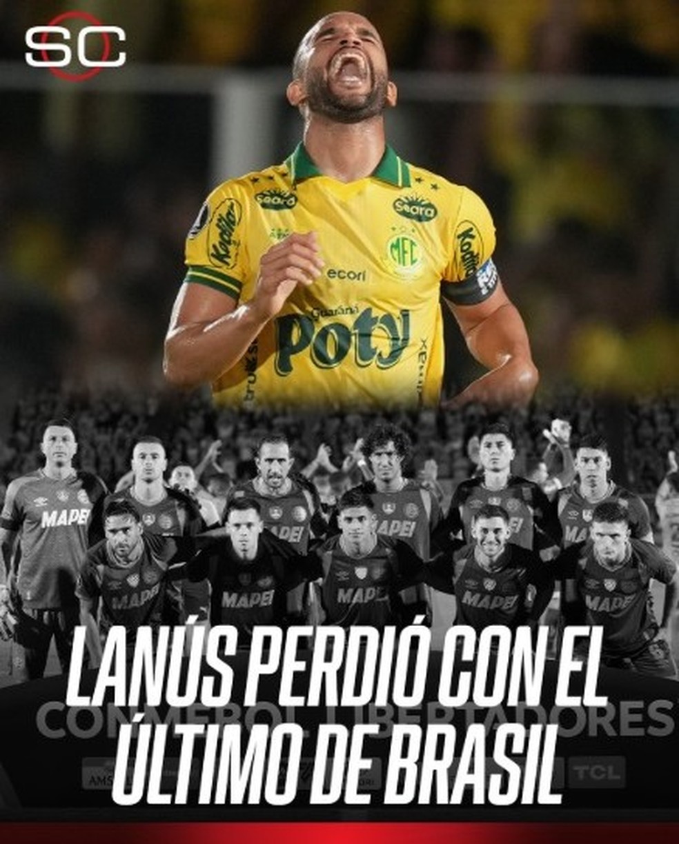 Jornal Argentino repercute vitória do Mirassol — Foto: Reprodução / Internet