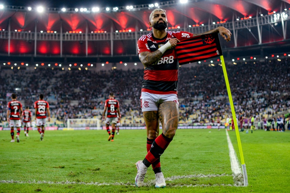 Gabigol  — Foto: Marcelo Cortes/CRF