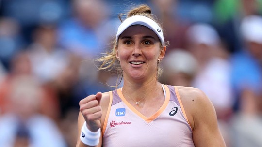 Bia Haddad bate ex-número 1 e vai às quartas do US Open pela 1ª vez - Foto: (Sarah Stier/Getty Images)