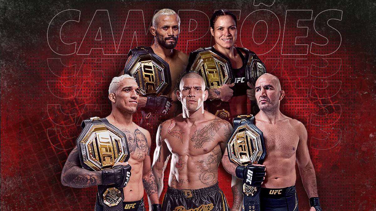 UFC: Brasil vive expectativa de terminar 2022 com seis títulos ...