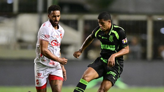 Vila Nova sai na frente, mas cede empate ao América-MG - Foto: (Mourão Panda/América)