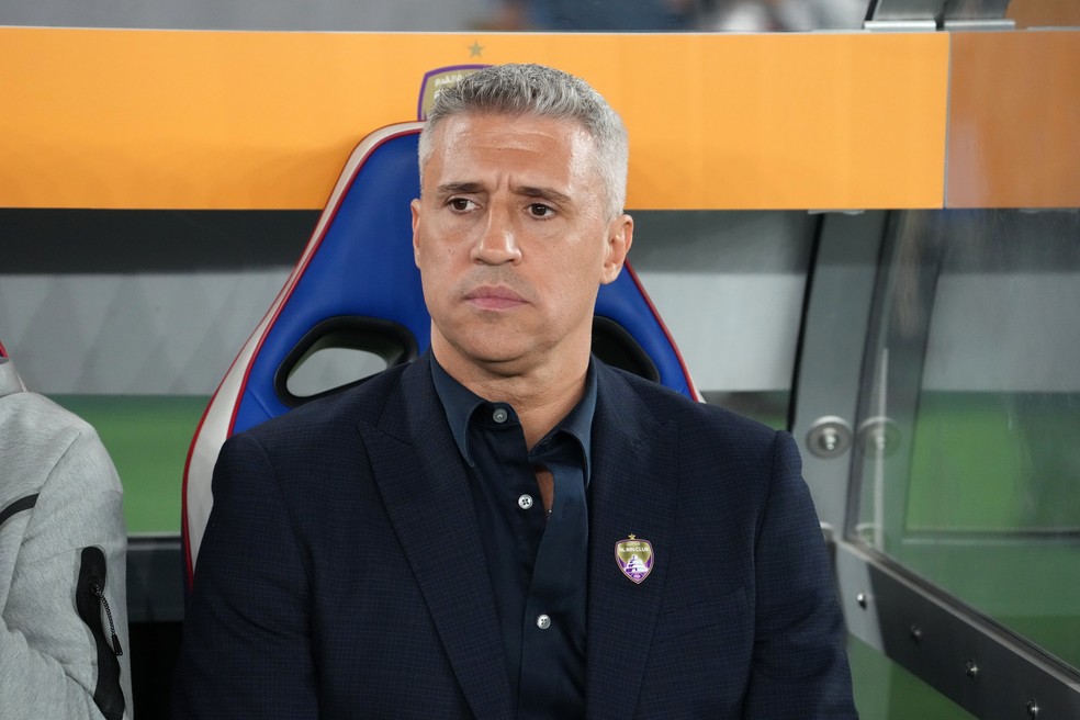 Hernán Crespo na passagem pelo Al Ain — Foto: Getty Images