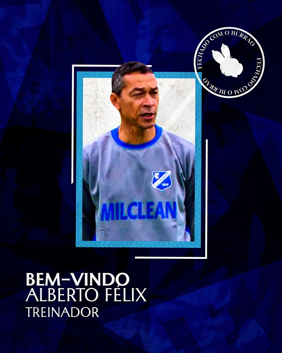 Taubaté anuncia volta do técnico Alberto Félix para disputa da A2 do  Campeonato Paulista de 2025 | taubaté | ge