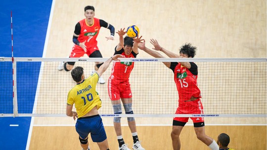 Brasil x República Tcheca no Mundial masculino de vôlei: horário e onde assistir - Seleção masculina entra em quadra nesta segunda-feira nas Filipinas