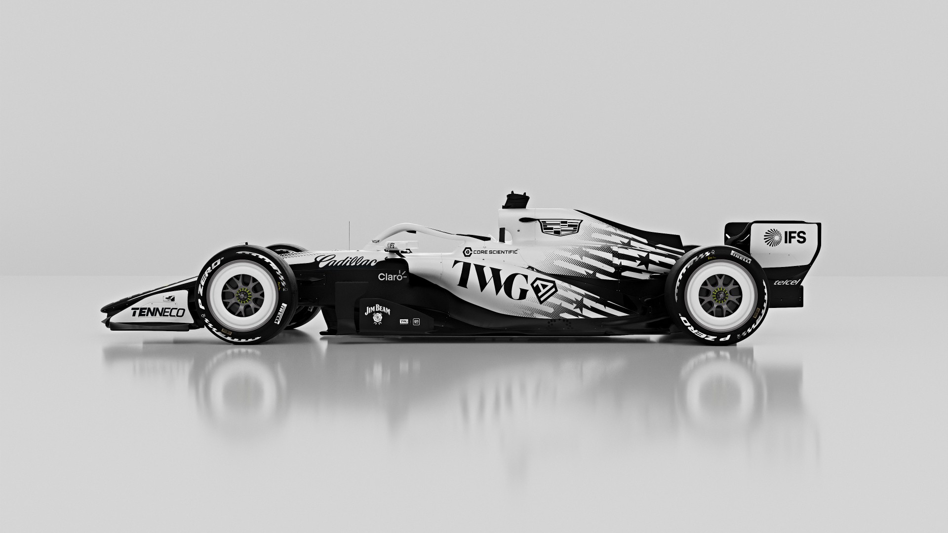 Cadillac mostra pintura em homenagem aos EUA para o GP de Miami