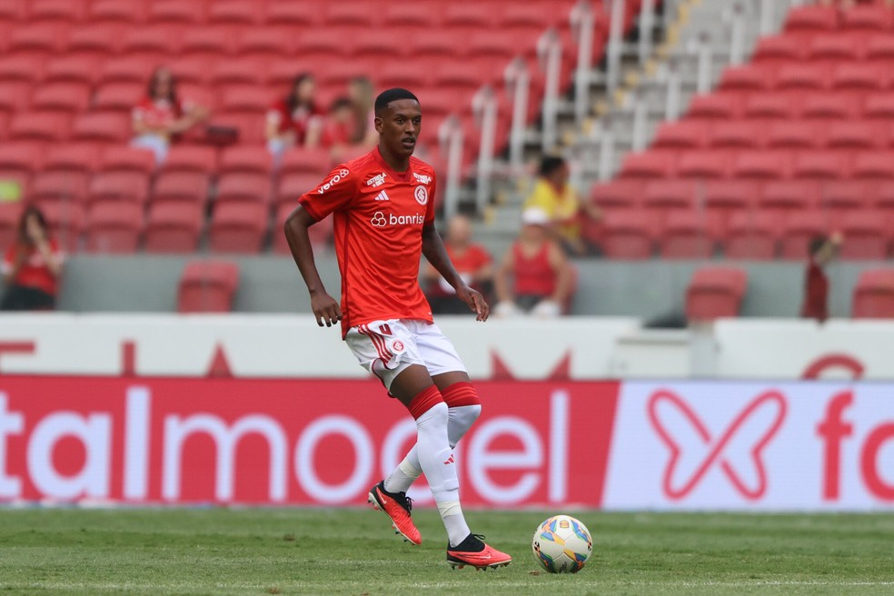 Robert Renan zagueiro Inter — Foto: Ricardo Duarte/Divulgação, Internacional