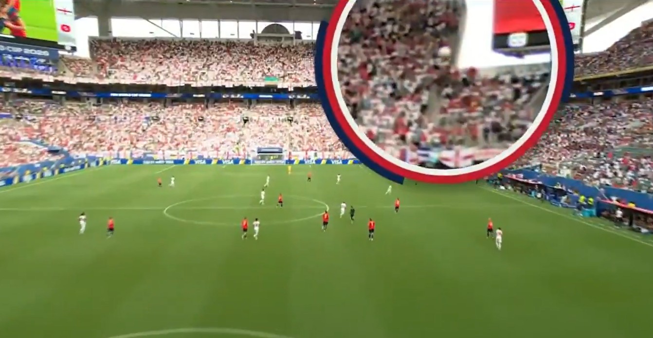 Bateu ou não? Noruega reclama de toque da bola no cabo da câmera antes do primeiro gol inglês