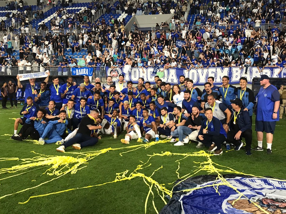Campeão da Série D, Barra entra na terceira fase da Copa do Brasil — Foto: Kako Arêas/Divulgação
