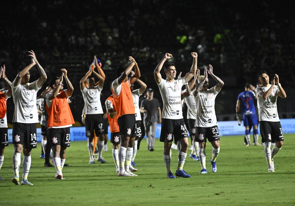Corinthians conseguiu vaga na Copa do Brasil graças a classificação de Palmeiras e Red Bull Bragantino para a Libertadores — Foto: André Durão