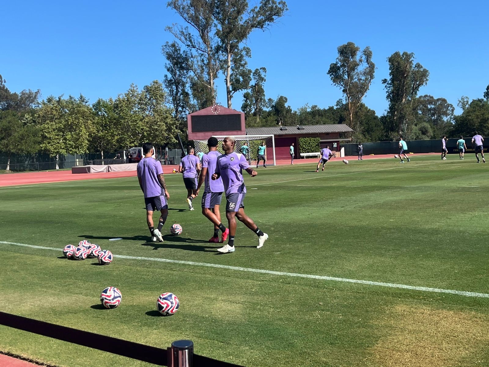 Titulares do Botafogo fazem treino regenerativo em reapresentação após vitória sobre Seattle