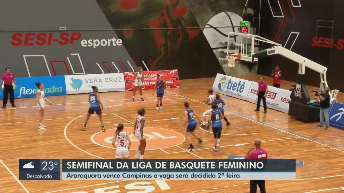 Araraquara vence o Ituano e chega à 3ª final seguida do Paulista feminino  de basquete diante do Santo André, basquete