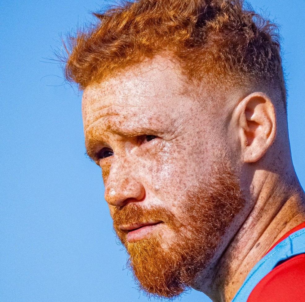 Souza é o principal artilheiro e garçom do América-RN em 2025 — Foto: Edmario Oliveira/América FC