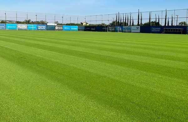 Grêmio retoma atividades no CT após enchente; confira imagens impactantes.
