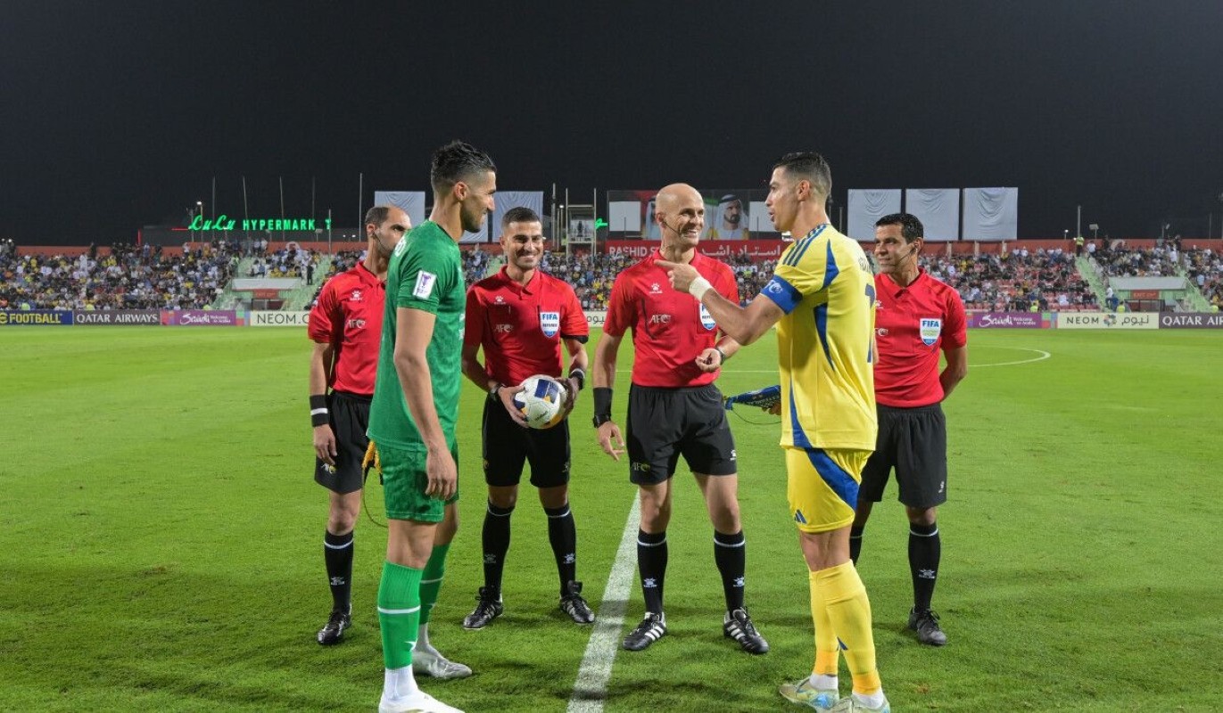 Conheça árbitro sírio que já atuou em jogo de Cristiano Ronaldo e hoje apita no Paraná