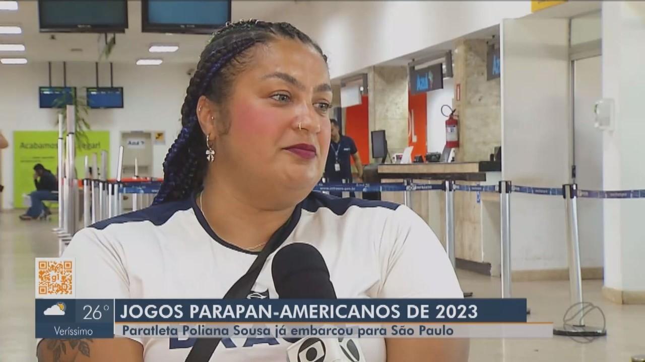 Parapan de Santiago: Poliana Souza representa Uberaba no atletismo