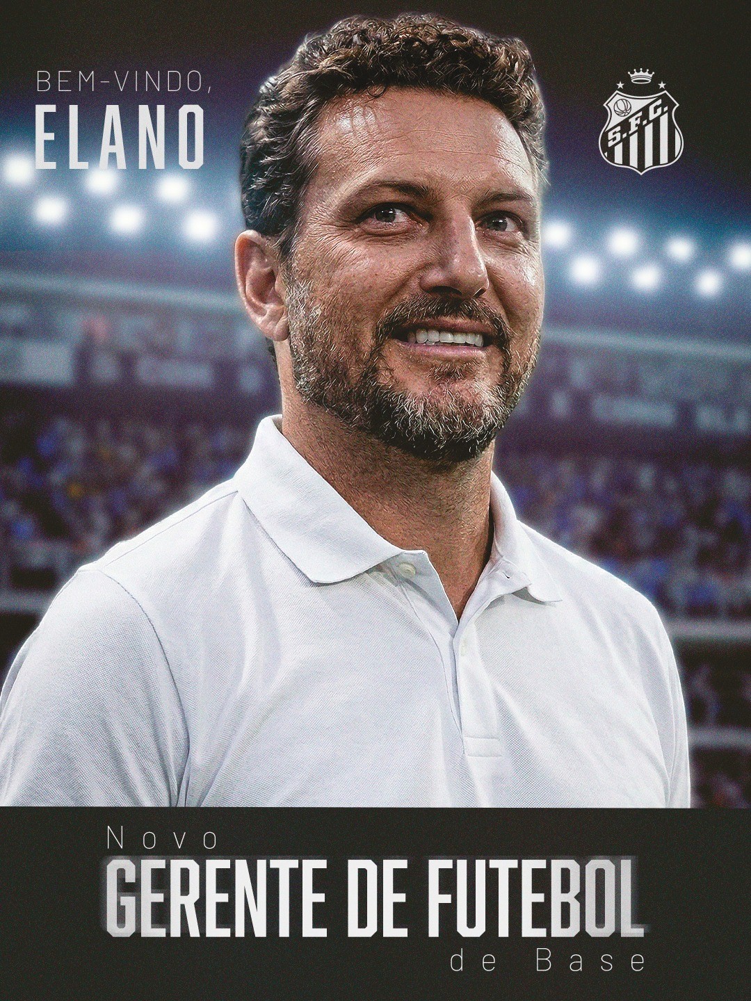 Elano volta pra casa: Ídolo do Santos assume gerência da base