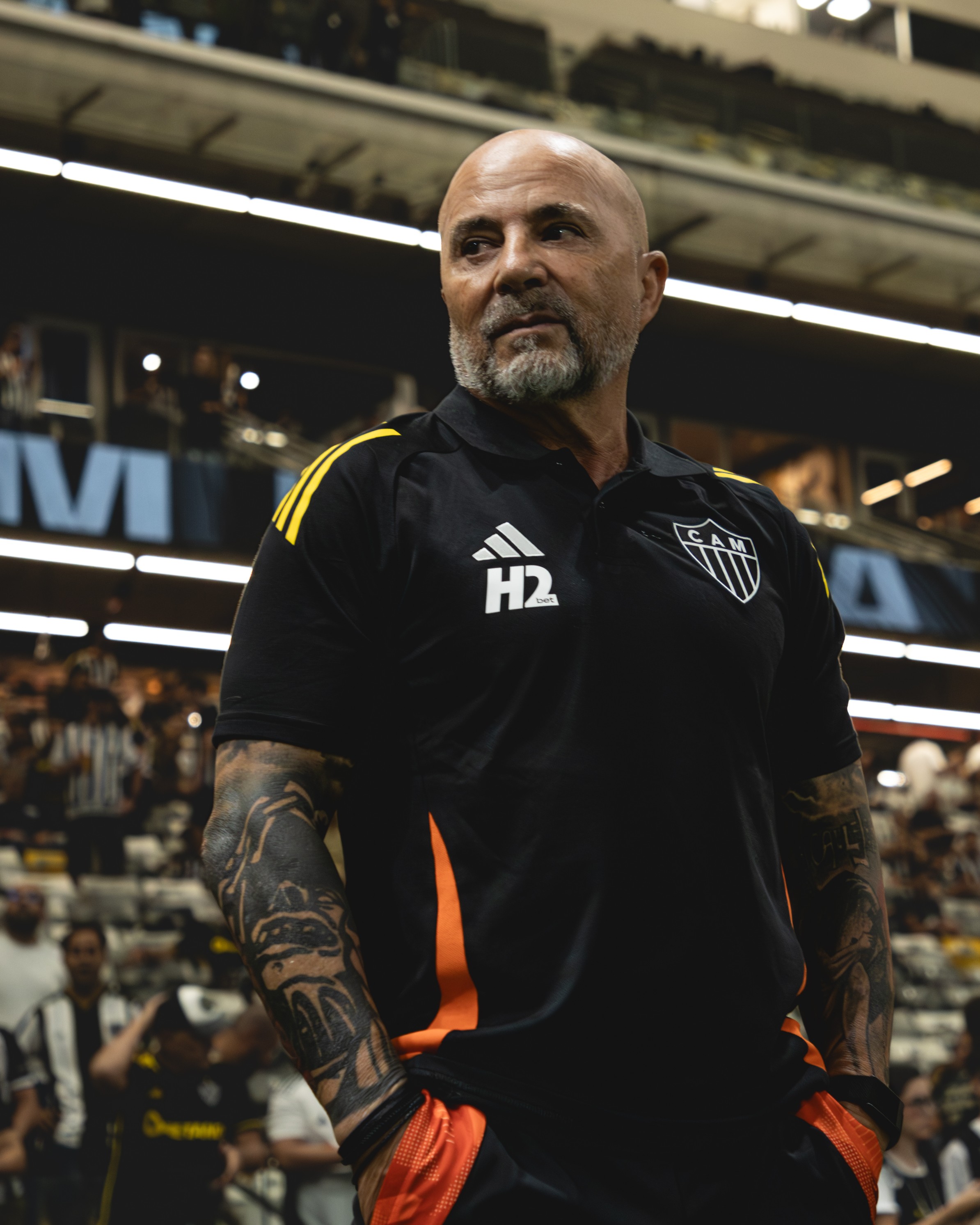 Sampaoli lamenta desfalques e lesões no Atlético-MG