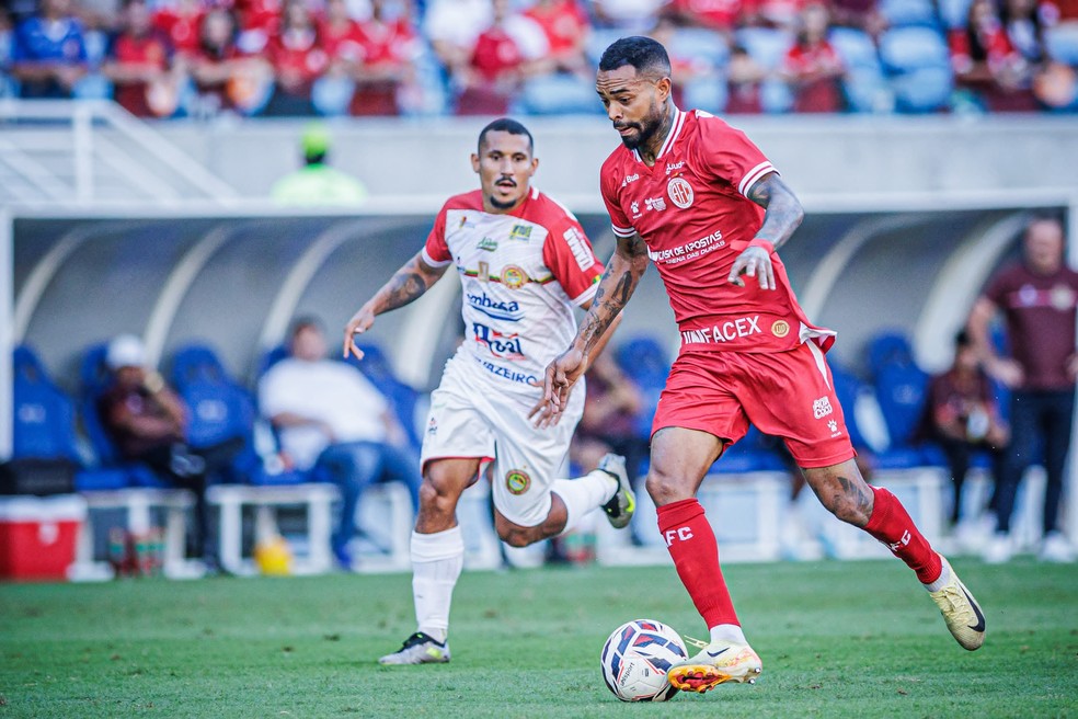 América-RN x Juazeirense, Arena das Dunas, Giva — Foto: Gabriel Leite/América FC