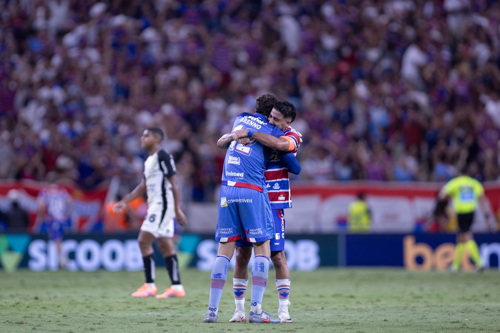 Brenno goleiro Fortaleza Corinthians — Foto: Baggio Rodrigues/AGIF