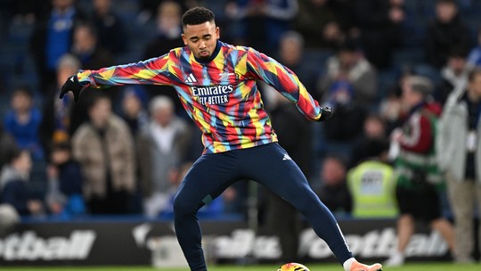 Relacionado após 10 meses, Gabriel Jesus celebra recuperação: "Valeu a pena todo o esforço" - Foto: (Getty Images)
