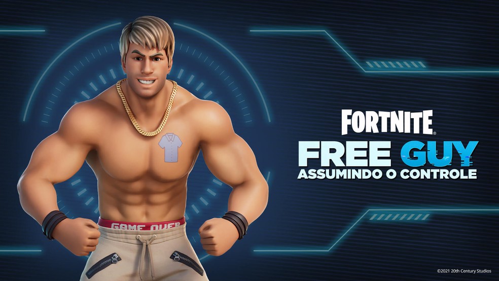 Fortnite: emote e skin em parceria com Free Guy chegam ao jogo, fortnite