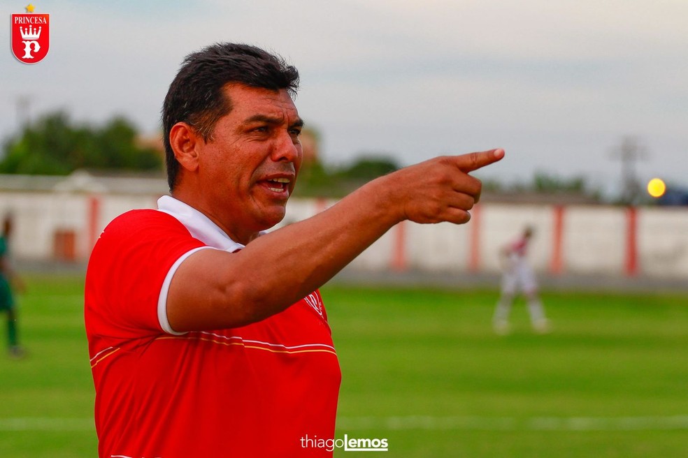 Marquinhos Piter retorna ao Princesa em 2026. &mdash; Foto: Thiago Lemos/PSEC